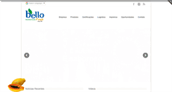 Desktop Screenshot of bellopapaya.com.br