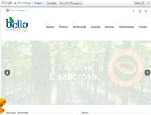 Tablet Screenshot of bellopapaya.com.br